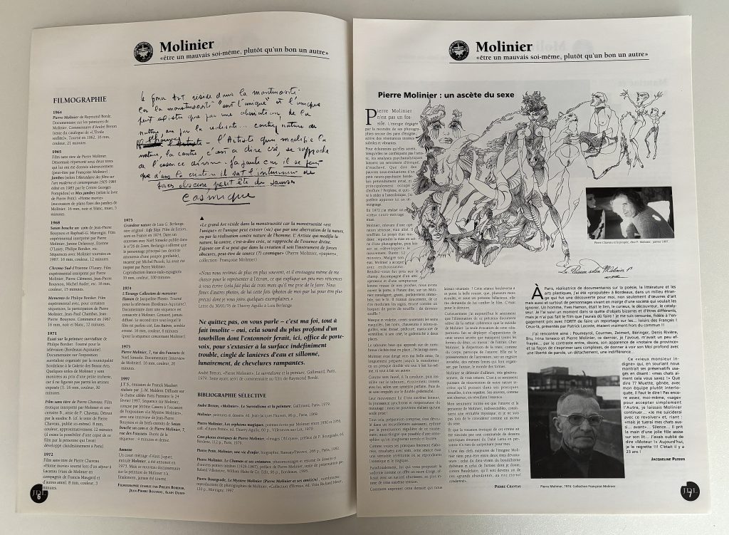 jour de lettres numéro 19 spécial pierre molinier love book hôtel (6)