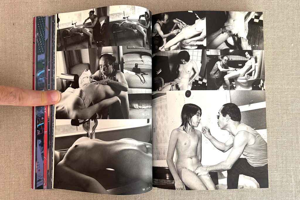 nobuyoshi araki the works of nobuyoshi araki 14 obscenities and strange black ink stories love book hôtel (21)
