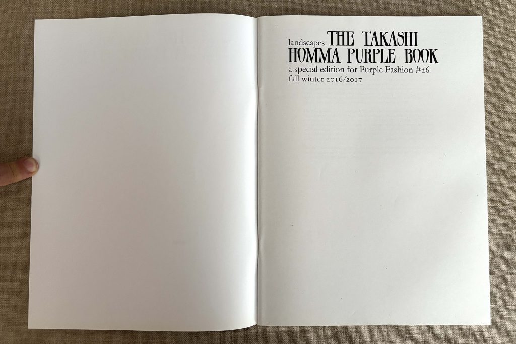 takashi homma the takashi homma purple book landscapes love book hôtel (10)